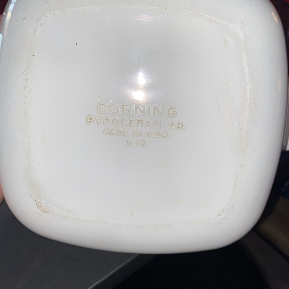 Set of two blue cornflower Corningware small casserole dishes in cornflower blue - Picture 5 of 5